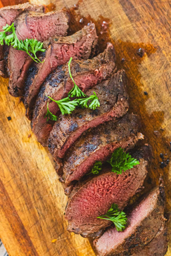 Garlic-Butter Venison Backstrap