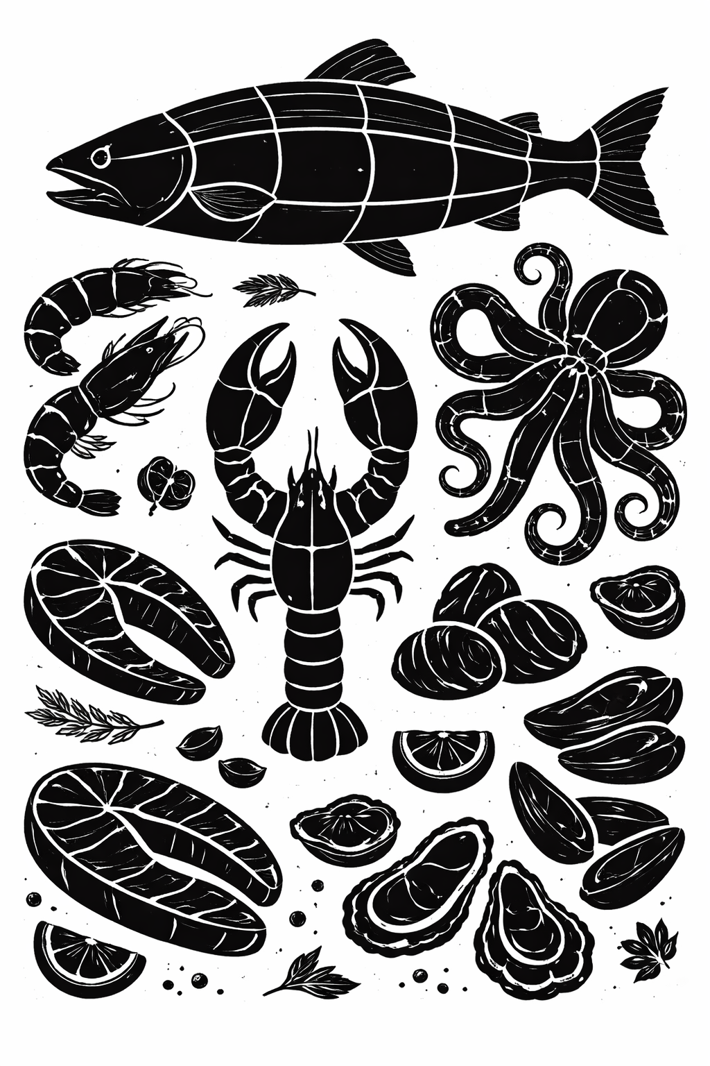 Protein butcher chart