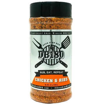 DB180 Chicken & Ribs – Gluten-Free Seasoning for Poultry & Pork
