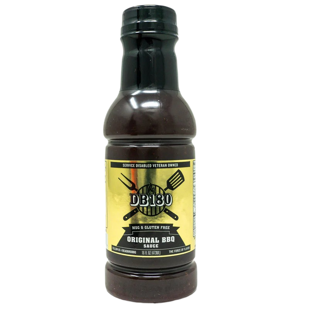 DB180 Original BBQ Sauce – Gluten-Free Classic Sauce for Any Protein