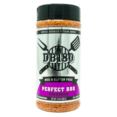 DB180 Perfect BBQ – Gluten-Free Savory Seasoning for Pork, Poultry & More