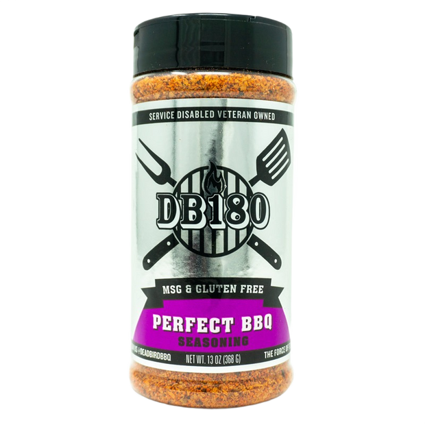 DB180 Perfect BBQ – Gluten-Free Savory Seasoning for Pork, Poultry & More