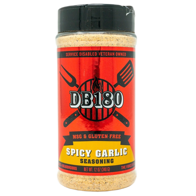 DB180 Spicy Garlic – Gluten-Free Garlic & Heat Seasoning