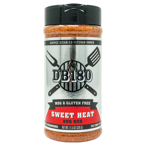 DB180 Sweet Heat – Gluten-Free Sweet & Spicy Seasoning for Any Protein