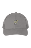Light gray Apliiq trucker cap featuring 
