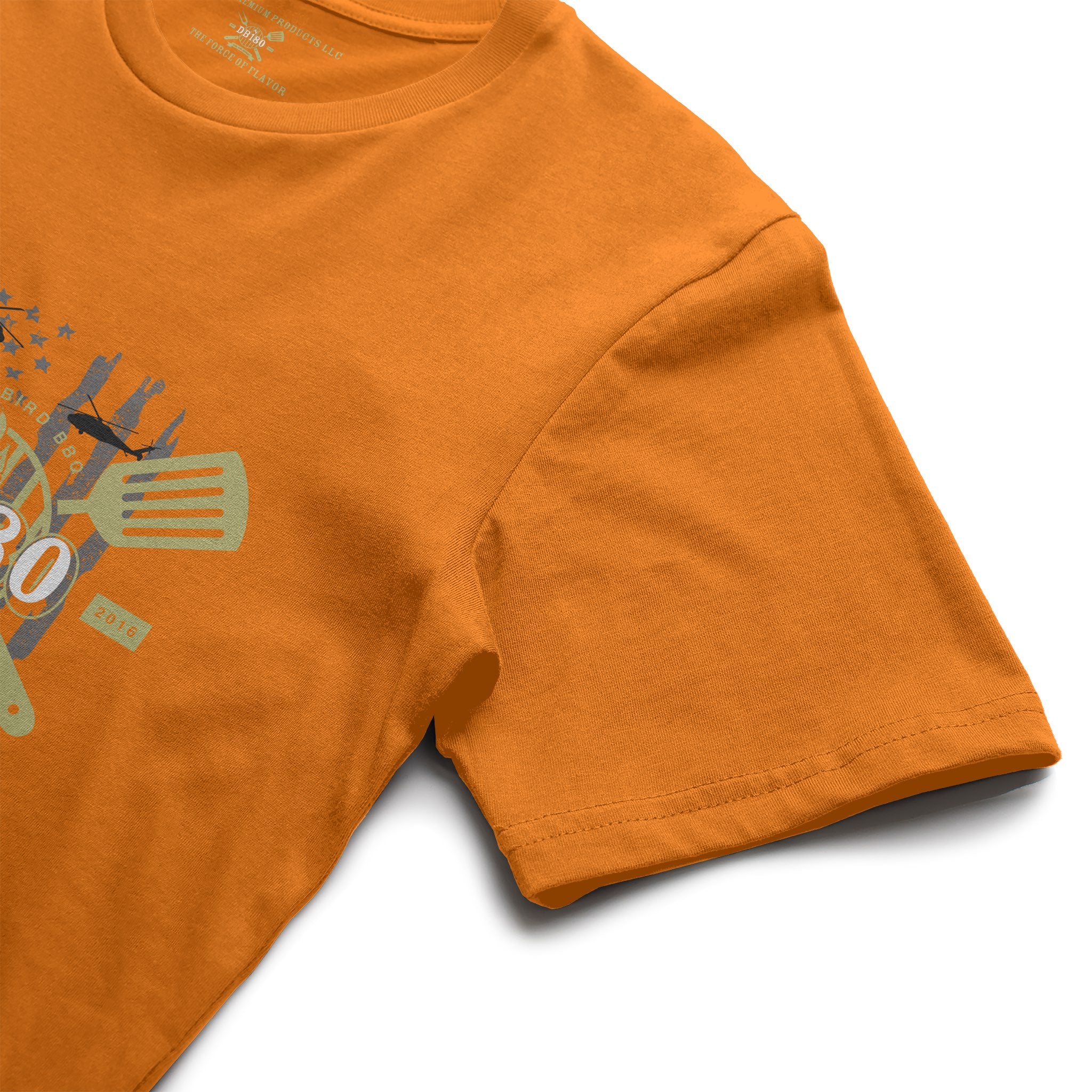 AapliiQ DryBlend T-Shirt in safety orange with 