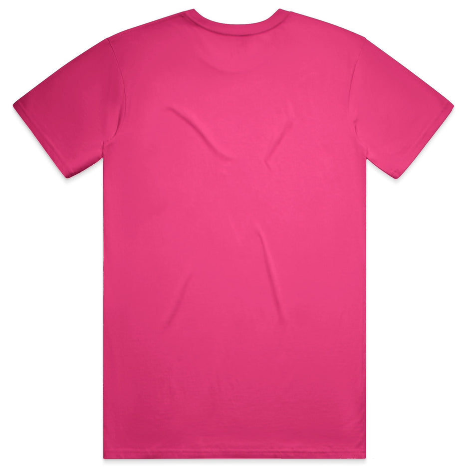 Safety orange DryBlend T-shirt by Apliiq, Force of Flavor Edition, featuring a comfortable fit and bold color for casual wear.
