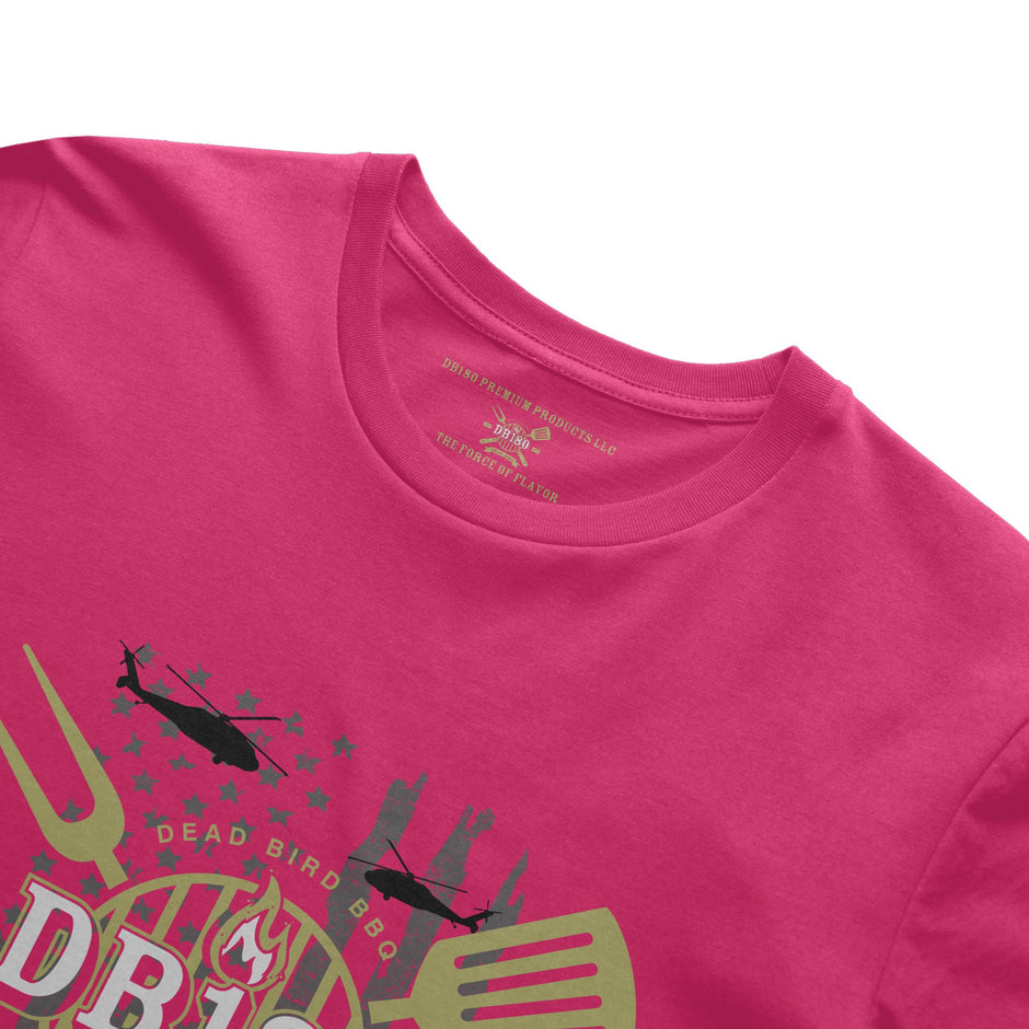 Apliiq DryBlend T-Shirt in safety orange with 