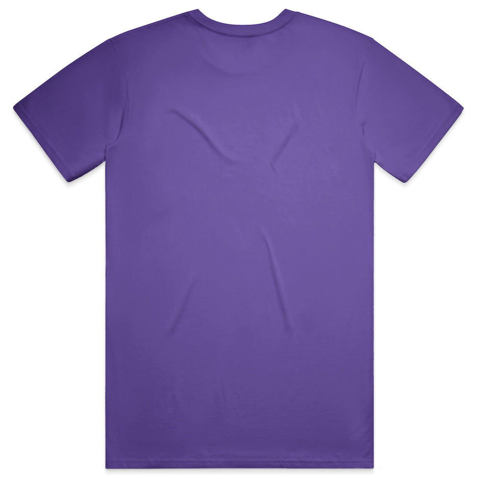 Safety orange DryBlend T-Shirt by Apliiq, Force of Flavor Edition, with a comfortable fit and casual style for everyday wear.