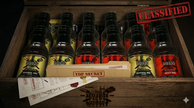 DB180 Premium Products BBQ sauce bundle with two spicy Pitmaster's Secret sauces for grilling and cooking.
