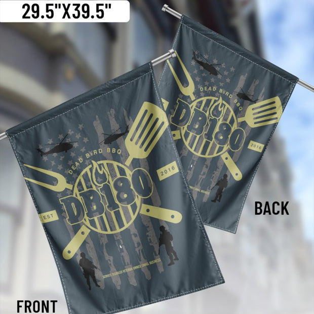 Fuel Housewares Team Pride Flag in charcoal grey, 29.5 by 39.5 inches, featuring a bold team pride design.
