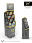 DB180 Premium Products advertising standalone display case showcasing product storage and presentation for retail displays.