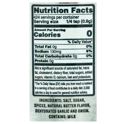 DB180 All-Purpose Gluten-Free BBQ Rub in 13.5-ounce bottle, versatile seasoning for any protein on kitchen counter.