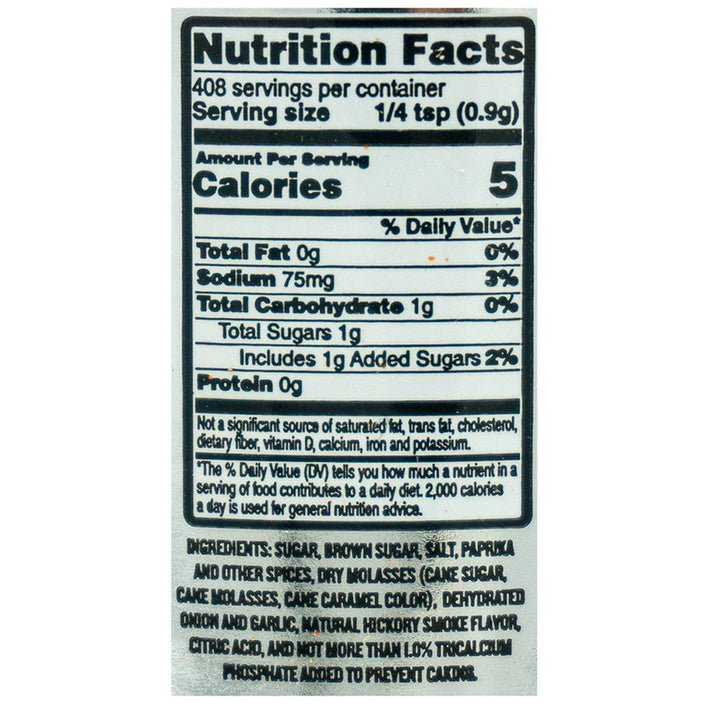 DB180 Perfect BBQ gluten-free savory seasoning rub in 13-ounce bottle, ideal for pork, poultry, and grilled dishes.
