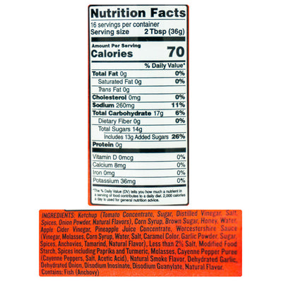 DB180 Spicy BBQ Sauce in a glass bottle, showcasing its rich, spicy flavor and gluten-free label, ideal for grilling.